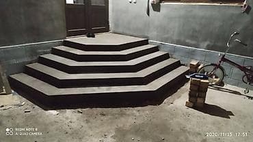 Бетон тепкичилер: Бетон тепкичи Жеке менчик үй үчүн, Тепкичтин формасы: Бургуланма lalafo.kg да — 5 Бетон тепкичилер: Бетон тепкичи Жеке менчик үй үчүн, Тепкичтин формасы: Бургуланма — 5