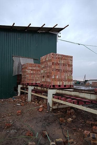 Кирпич строительный пустотелый (перфорированный), красный - Формат at lalafo.kg Кирпич строительный пустотелый (перфорированный), красный - Формат