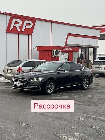 Hyundai Grandeur: 2018 г., 3 л, Автомат, Газ, Седан at lalafo.kg Hyundai Grandeur: 2018 г., 3 л, Автомат, Газ, Седан
