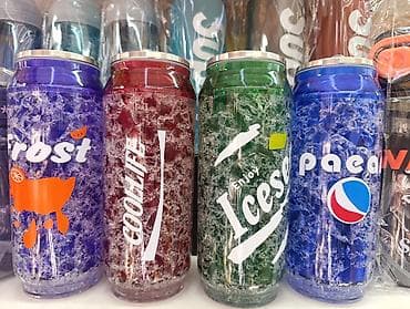 Термостакан-банка с охлаждающим гелем, 450–500 мл - Форм‑фактор at lalafo.kg Термостакан-банка с охлаждающим гелем, 450–500 мл - Форм‑фактор