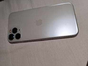 IPhone 11 Pro, Б/у, 256 ГБ, Серебристый, Чехол, 77 % at lalafo.kg IPhone 11 Pro, Б/у, 256 ГБ, Серебристый, Чехол, 77 %