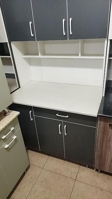 Кухонный модуль с рабочей поверхностью и системой хранения - at lalafo.kg Кухонный модуль с рабочей поверхностью и системой хранения -