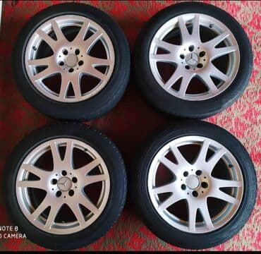 Литые Диски R 17 Комплект, отверстий - 5, Б/у at lalafo.kg Литые Диски R 17 Комплект, отверстий - 5, Б/у