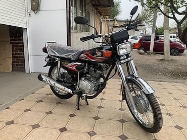 Мотоцикл Honda CG Новый (NEW)— 4‑тактный Обьем-125см Есть:Черный и at lalafo.kg Мотоцикл Honda CG Новый (NEW)— 4‑тактный Обьем-125см Есть:Черный и