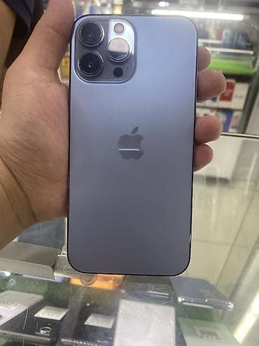 IPhone 13 Pro Max, Б/у, 128 ГБ, 85 % at lalafo.kg IPhone 13 Pro Max, Б/у, 128 ГБ, 85 %