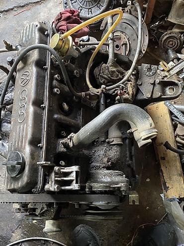 Двигатель и МКПП Audi/VW (рядная «четвёрка» карбюратор/моновпрыск at lalafo.kg Двигатель и МКПП Audi/VW (рядная «четвёрка» карбюратор/моновпрыск