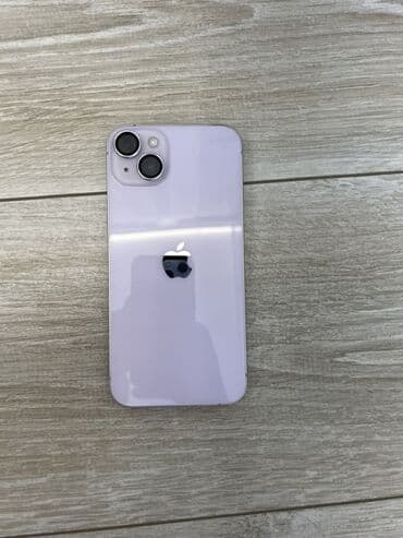 IPhone 14 Plus, Б/у, 128 ГБ, Deep Purple, Чехол, Кабель, 83 % at lalafo.kg IPhone 14 Plus, Б/у, 128 ГБ, Deep Purple, Чехол, Кабель, 83 %