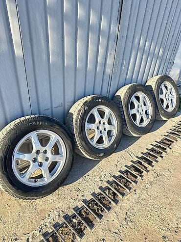 Колеса в сборе 195 / 65 / R 15, Зима, Комплект, Легковые, Литые, отверстий - 5 at lalafo.kg Колеса в сборе 195 / 65 / R 15, Зима, Комплект, Легковые, Литые, отверстий - 5