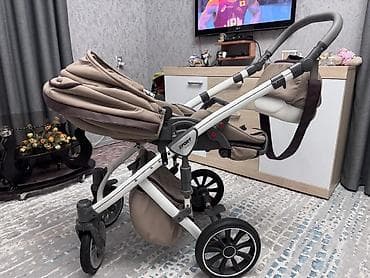 Детская коляска-трансформер 3 в 1 (шасси + прогулочный блок + at lalafo.kg — 1 Детская коляска-трансформер 3 в 1 (шасси + прогулочный блок + — 1