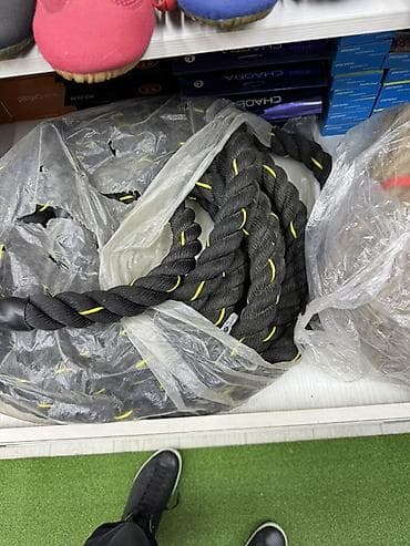 Канаты для тренировок и функционального фитнеса Ассортимент: - Канат at lalafo.kg Канаты для тренировок и функционального фитнеса Ассортимент: - Канат