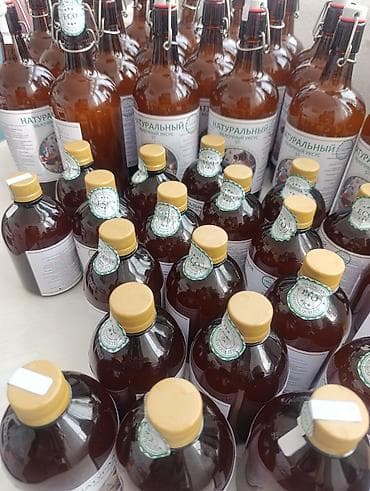 Натуральный яблочный уксус 5% - Состав: 100% яблочный уксус at lalafo.kg Натуральный яблочный уксус 5% - Состав: 100% яблочный уксус