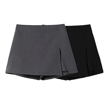 Продаю новые мини юбки-шорты серого и черного цвета. Серого цвета в at lalafo.kg Продаю новые мини юбки-шорты серого и черного цвета. Серого цвета в