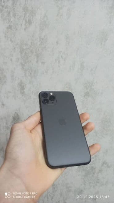 IPhone 11 Pro, Б/у, 256 ГБ, Space Gray, Коробка, Чехол, 74 % at lalafo.kg IPhone 11 Pro, Б/у, 256 ГБ, Space Gray, Коробка, Чехол, 74 %