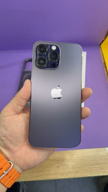 IPhone 14 Pro Max, Б/у, 256 ГБ, Коробка, 85 % at lalafo.kg IPhone 14 Pro Max, Б/у, 256 ГБ, Коробка, 85 %