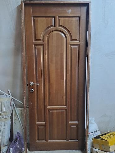 Металл сейф эшиктери: Деревянный дверь с косяком. дверь в комплекте с замком. из чисто lalafo.kg да — 1 Металл сейф эшиктери: Деревянный дверь с косяком. дверь в комплекте с замком. из чисто — 1