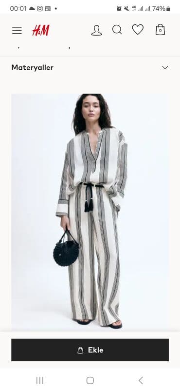 Костюм h&m. новый. с этикеткой. размер хл. цена 8500 at lalafo.kg Костюм h&m. новый. с этикеткой. размер хл. цена 8500