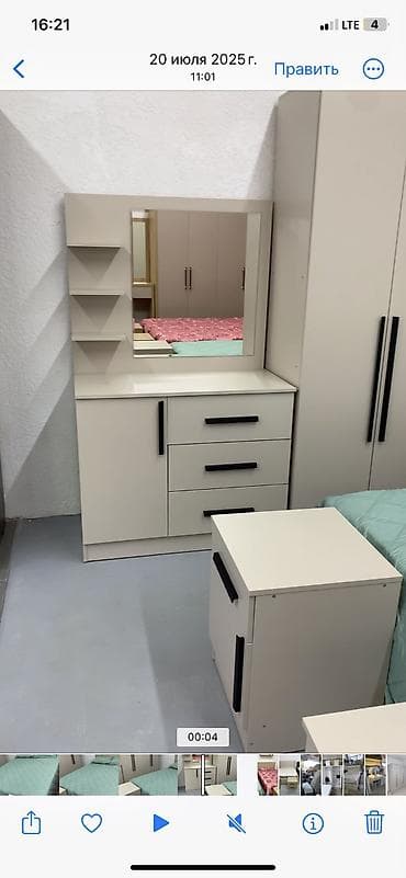 Спальный гарнитур Модель Акмаржан Цена 55000 Шфанер размер 1,60 2,10 at lalafo.kg Спальный гарнитур Модель Акмаржан Цена 55000 Шфанер размер 1,60 2,10