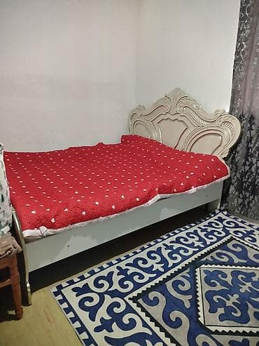 Двухспальный кровать, нейтрально бежевом цвете.В комплексте идут две lalafo.kg да Двухспальный кровать, нейтрально бежевом цвете.В комплексте идут две