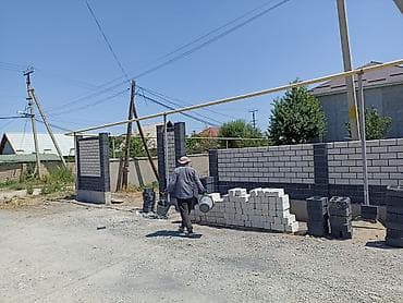 Кладка пескоблока Монтаж Больше 6 лет опыта at lalafo.kg Кладка пескоблока Монтаж Больше 6 лет опыта