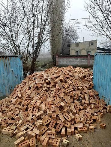 Пустотелый, дырчатый, Жженый кирпич, Одинарный, 250×120×65 at lalafo.kg Пустотелый, дырчатый, Жженый кирпич, Одинарный, 250×120×65