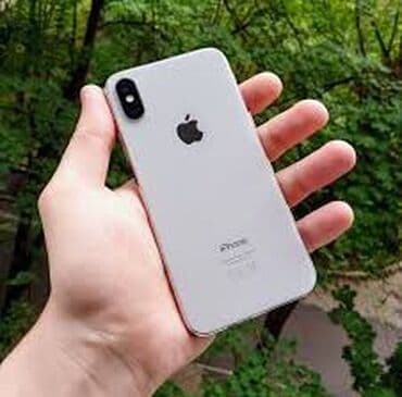 IPhone X, Б/у, 256 ГБ, Белый, Чехол, 100 % at lalafo.kg IPhone X, Б/у, 256 ГБ, Белый, Чехол, 100 %