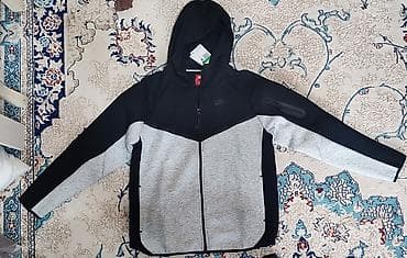 Толстовка Nike Tech Fleece с капюшоном XL размер состояние 10/10 at lalafo.kg Толстовка Nike Tech Fleece с капюшоном XL размер состояние 10/10