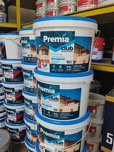 Premia Club Facade Silicon — акриловая силиконизированная фасадная at lalafo.kg Premia Club Facade Silicon — акриловая силиконизированная фасадная
