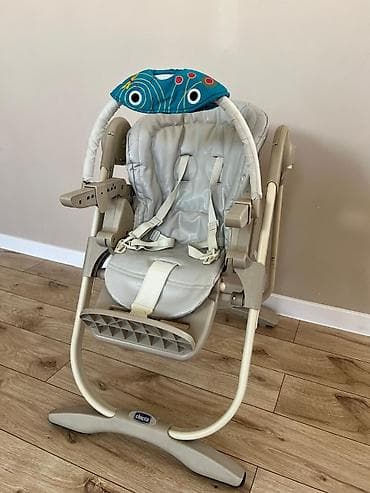 Стульчик для кормления, Б/у, Chicco, Пластик, Трансформер, цвет - Бежевый at lalafo.kg Стульчик для кормления, Б/у, Chicco, Пластик, Трансформер, цвет - Бежевый