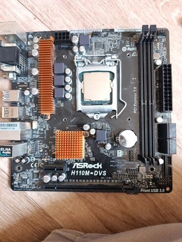 Материнская плата, Б/у, ASRock, LGA1151, Micro-ATX, Для ПК at lalafo.kg Материнская плата, Б/у, ASRock, LGA1151, Micro-ATX, Для ПК