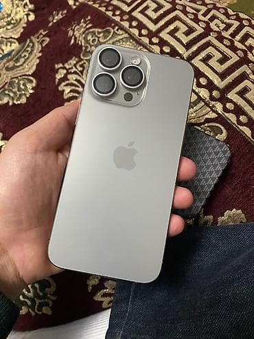 IPhone 15 Pro Max, Natural Titanium, Чехол, 92 % at lalafo.kg IPhone 15 Pro Max, Natural Titanium, Чехол, 92 %