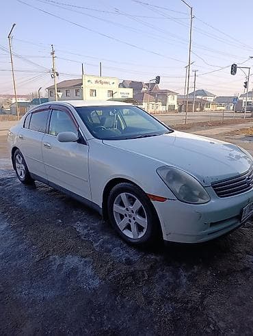 Nissan Skyline: 2002 г., 2.5 л, Автомат, Бензин, Седан at lalafo.kg Nissan Skyline: 2002 г., 2.5 л, Автомат, Бензин, Седан