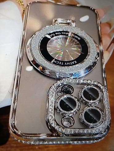 Чехол айфон16, со стразами at lalafo.kg Чехол айфон16, со стразами