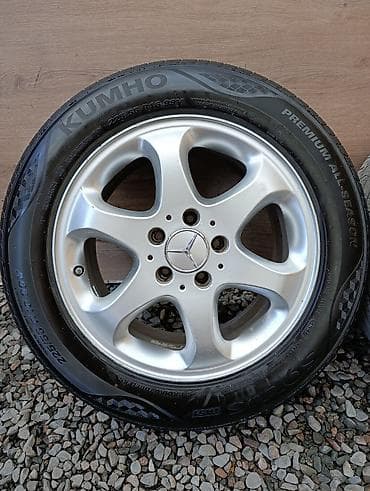 Литые Диски R 16 Mercedes-Benz, Комплект, отверстий - 5, Б/у at lalafo.kg Литые Диски R 16 Mercedes-Benz, Комплект, отверстий - 5, Б/у