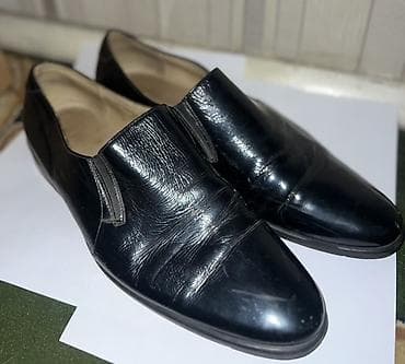 Мужские туфли, 42.5, 42, 43, Б/у, цвет - Черный at lalafo.kg — 1 Мужские туфли, 42.5, 42, 43, Б/у, цвет - Черный — 1