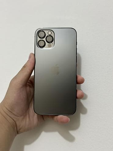 IPhone 12 Pro, Б/у, 256 ГБ, Графит, Защитное стекло, 82 % at lalafo.kg IPhone 12 Pro, Б/у, 256 ГБ, Графит, Защитное стекло, 82 %