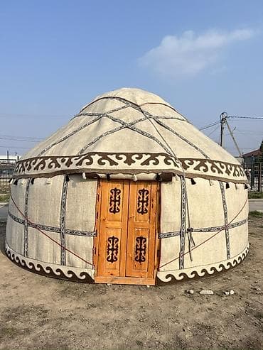 Юрта традиционного типа (кииз үй) - Конструкция: разборный каркас из at lalafo.kg Юрта традиционного типа (кииз үй) - Конструкция: разборный каркас из
