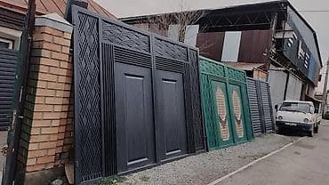 Металлические ворота и калитки под заказ.от.Лидер Ворота lalafo.kg да Металлические ворота и калитки под заказ.от.Лидер Ворота