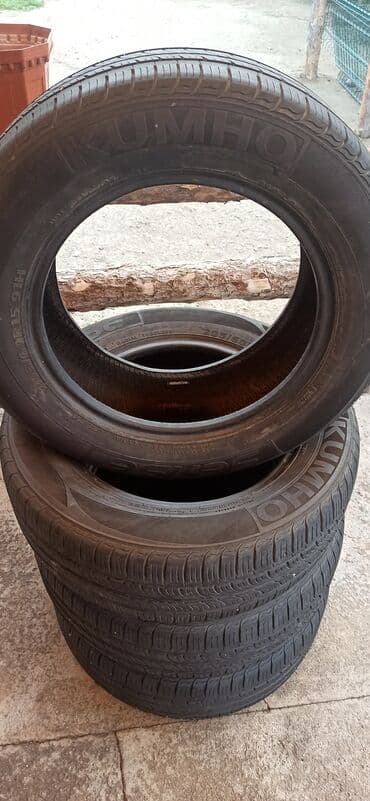 Шины R 15, Лето, Б/у, Комплект, Легковые, Корея, Kumho at lalafo.kg Шины R 15, Лето, Б/у, Комплект, Легковые, Корея, Kumho