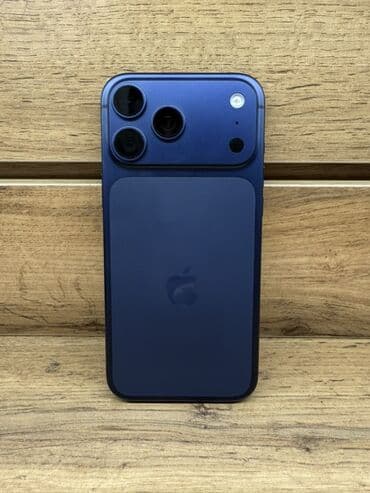 IPhone 17 Pro Max, Б/у, 256 ГБ, Синий, Кабель at lalafo.kg IPhone 17 Pro Max, Б/у, 256 ГБ, Синий, Кабель