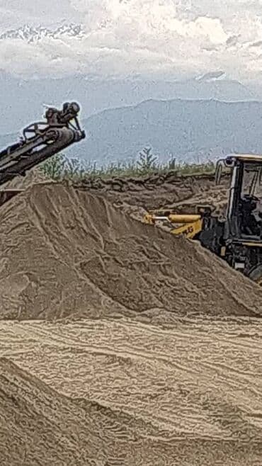 Песок, Ивановский карьер, В тоннах, Камаз at lalafo.kg Песок, Ивановский карьер, В тоннах, Камаз