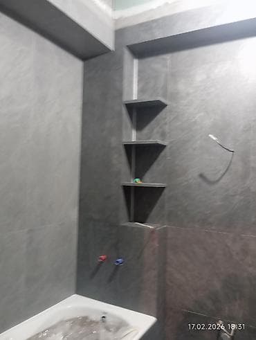 Подготовка стен для укладки, Резка плитки, Гидроизоляционные работы | Керамическая плитка, Керамогранитая плитка, Мозаичная плитка | Вертикальная укладка, Диагональная укладка, Горизонтальная укладка Больше 6 лет опыта at lalafo.kg Подготовка стен для укладки, Резка плитки, Гидроизоляционные работы | Керамическая плитка, Керамогранитая плитка, Мозаичная плитка | Вертикальная укладка, Диагональная укладка, Горизонтальная укладка Больше 6 лет опыта