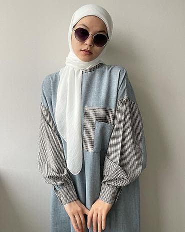 Повседневное платье, Made in KG, Осень-весна, Длинная модель, Лен, Оверсайз, Стандарт at lalafo.kg Повседневное платье, Made in KG, Осень-весна, Длинная модель, Лен, Оверсайз, Стандарт