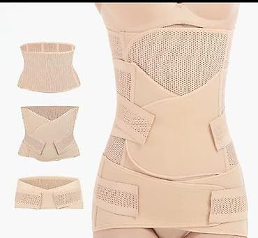 Послеродовой бандаж 3‑в‑1 (пояс на живот, корсет на талию, тазовый at lalafo.kg Послеродовой бандаж 3‑в‑1 (пояс на живот, корсет на талию, тазовый