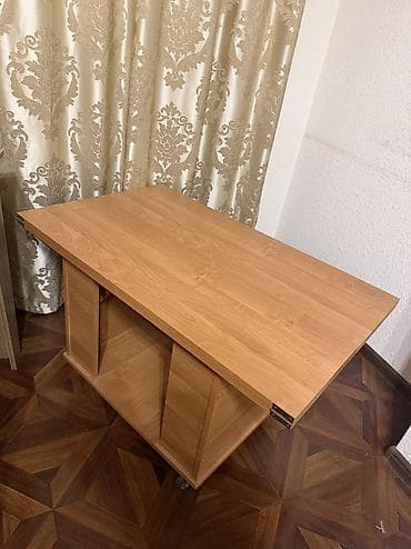 Бычуучу столдор: Стол обеденный и раскладной, 6 шт стульев lalafo.kg да — 3 Бычуучу столдор: Стол обеденный и раскладной, 6 шт стульев — 3