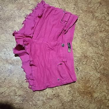 Яркие женские шорты Lady - Цвет: насыщенный розовый (фуксия) - at lalafo.kg Яркие женские шорты Lady - Цвет: насыщенный розовый (фуксия) -