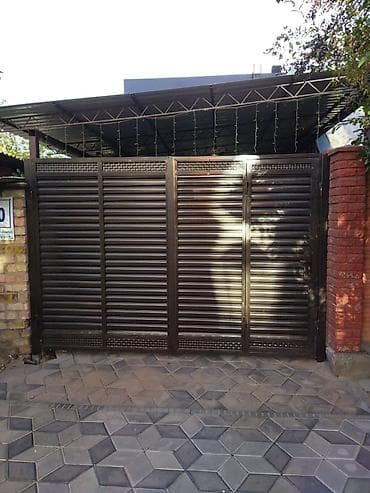 Ачылма дарбазалар: Ворота металла конструкции Ворота на заказ распашныеоткатные . От lalafo.kg да — 6 Ачылма дарбазалар: Ворота металла конструкции Ворота на заказ распашныеоткатные . От — 6