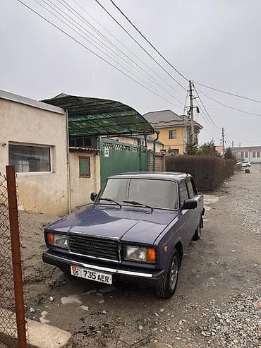 ВАЗ (ЛАДА) 2107: 2005 г., 1.6 л, Механика, Бензин, Седан at lalafo.kg ВАЗ (ЛАДА) 2107: 2005 г., 1.6 л, Механика, Бензин, Седан