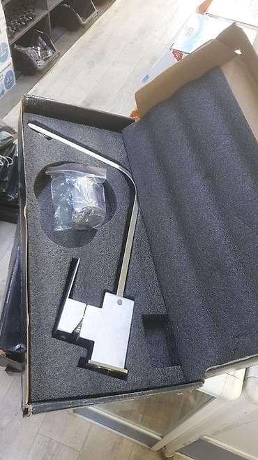 Металлический кухонный смеситель с высоким поворотным изливом lalafo.kg да — 8 Металлический кухонный смеситель с высоким поворотным изливом — 8