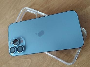 IPhone 13 Pro Max, Б/у, 256 ГБ, Sierra Blue, Зарядное устройство, Защитное стекло, Чехол, 100 % at lalafo.kg IPhone 13 Pro Max, Б/у, 256 ГБ, Sierra Blue, Зарядное устройство, Защитное стекло, Чехол, 100 %