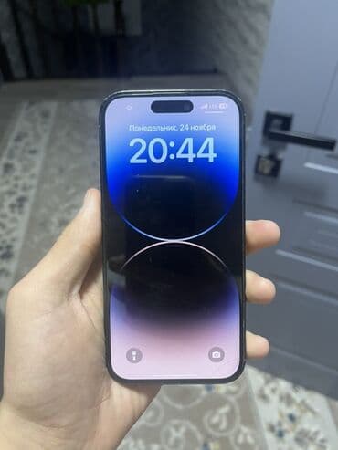 IPhone 14 Pro, 128 ГБ, Черный, 77 % at lalafo.kg IPhone 14 Pro, 128 ГБ, Черный, 77 %